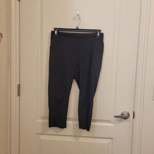 Tangerine Black High-Rise Performance Leggings